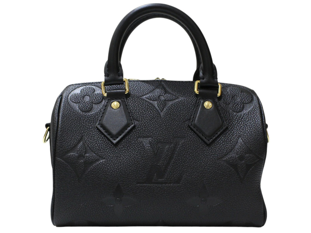Louis Vuitton Bandoulire Monogram Black handbag Speedy Empreinte Black